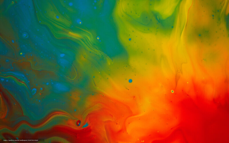 Colorful Liquid Swirls — Red, Vibrant, Abstract