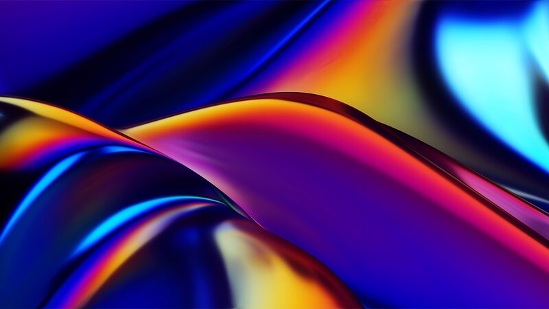 Colorful Liquid Waves