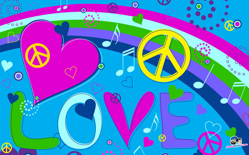 Colorful Love Illustration