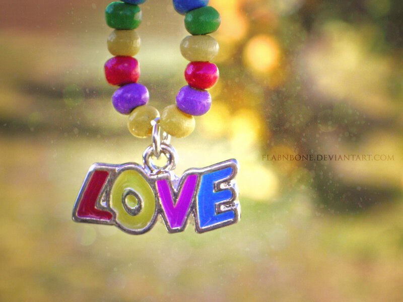 Colorful Love Pendant