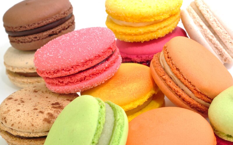 Colorful Macarons — Pink