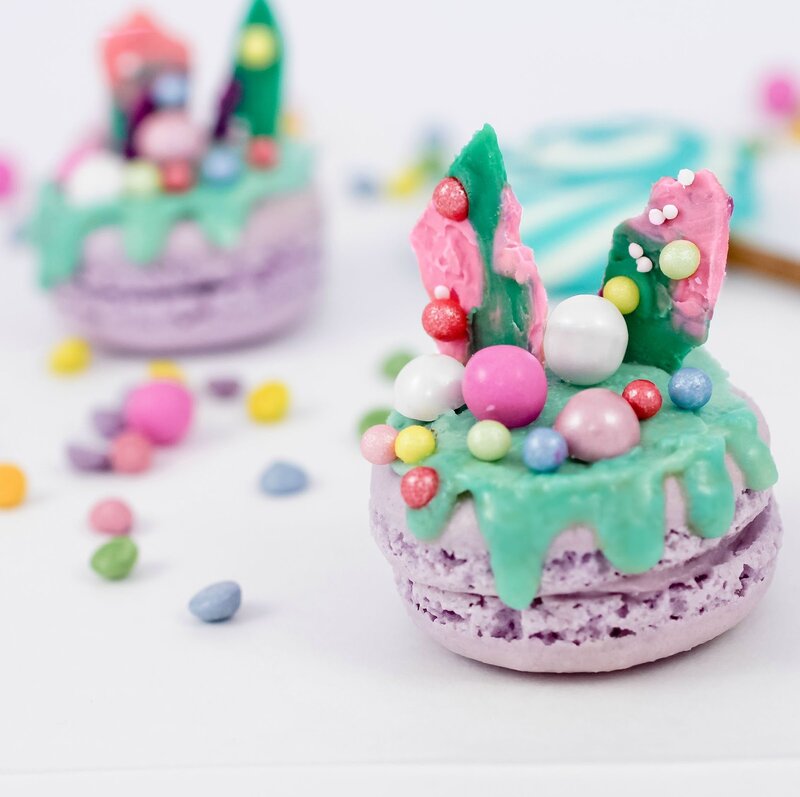Colorful Macarons — Purple