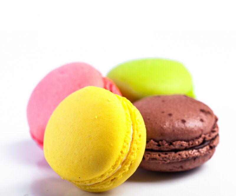 Colorful Macarons — Yellow, Neutral