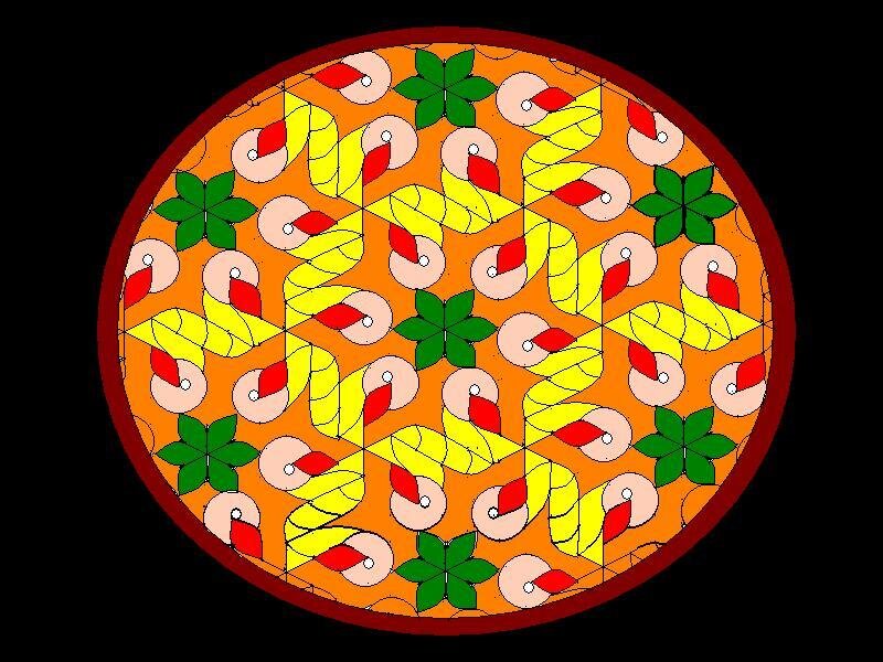 colorful mandala pattern