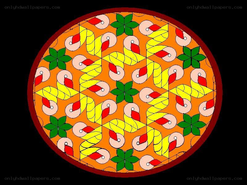 colorful mandala pattern
