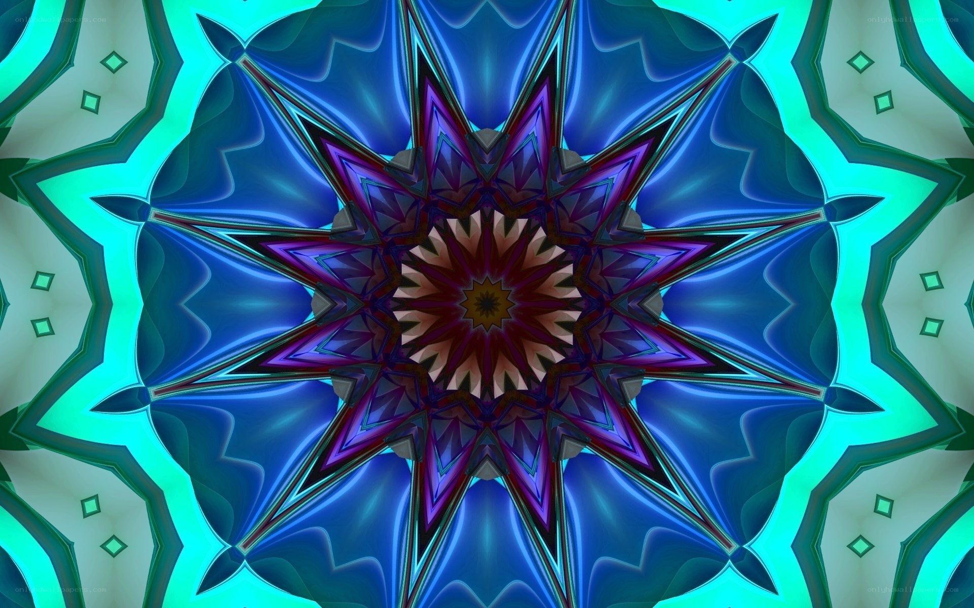 Colorful mandala pattern