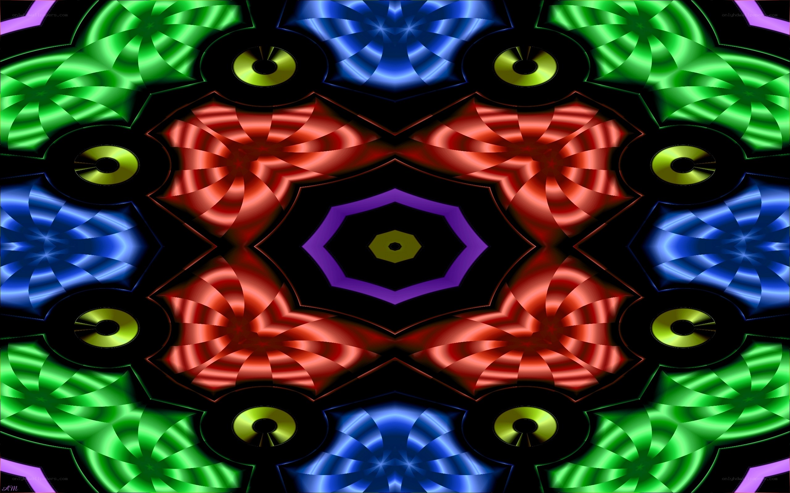 colorful mandala pattern