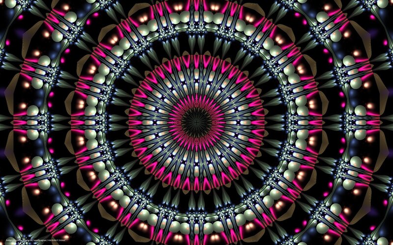 colorful mandala pattern