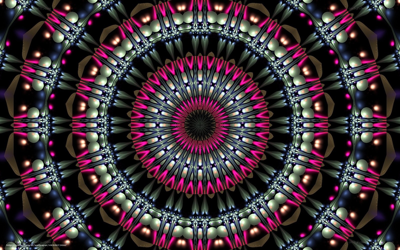 colorful mandala pattern