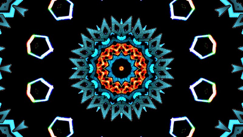 colorful mandala pattern