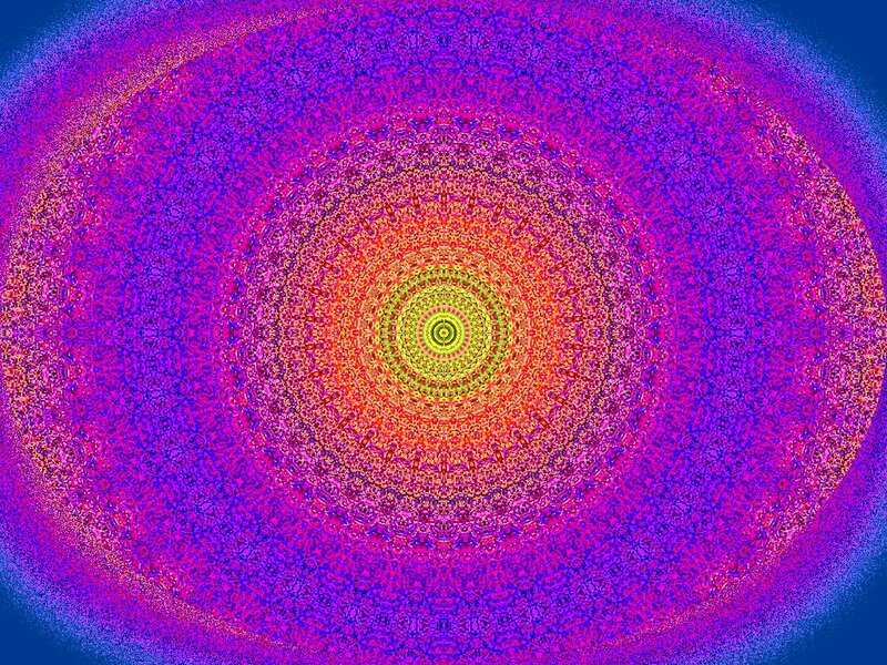 Colorful Mandala Pattern — Purple, Hypnotic, Abstract, Circle