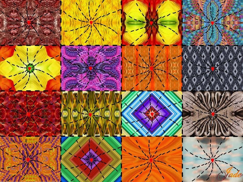 Colorful Mandala Patterns — Yellow
