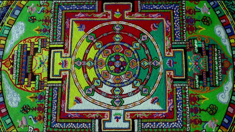 Colorful Mandala Rug