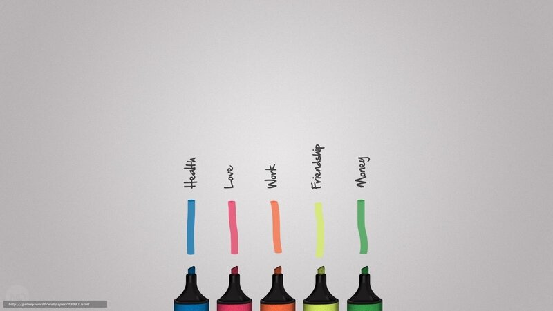 Colorful marker concepts