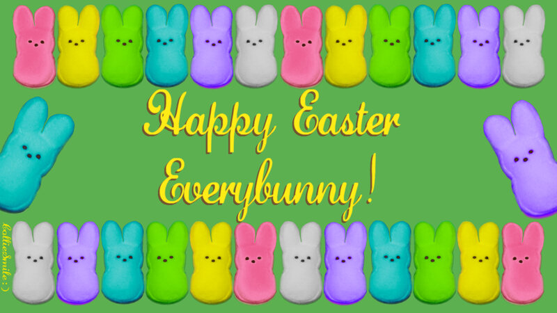 Colorful Marshmallow Bunnies