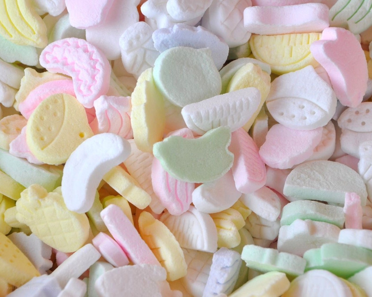 colorful marshmallow candies