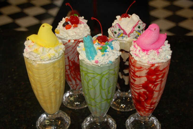 Colorful Milkshakes