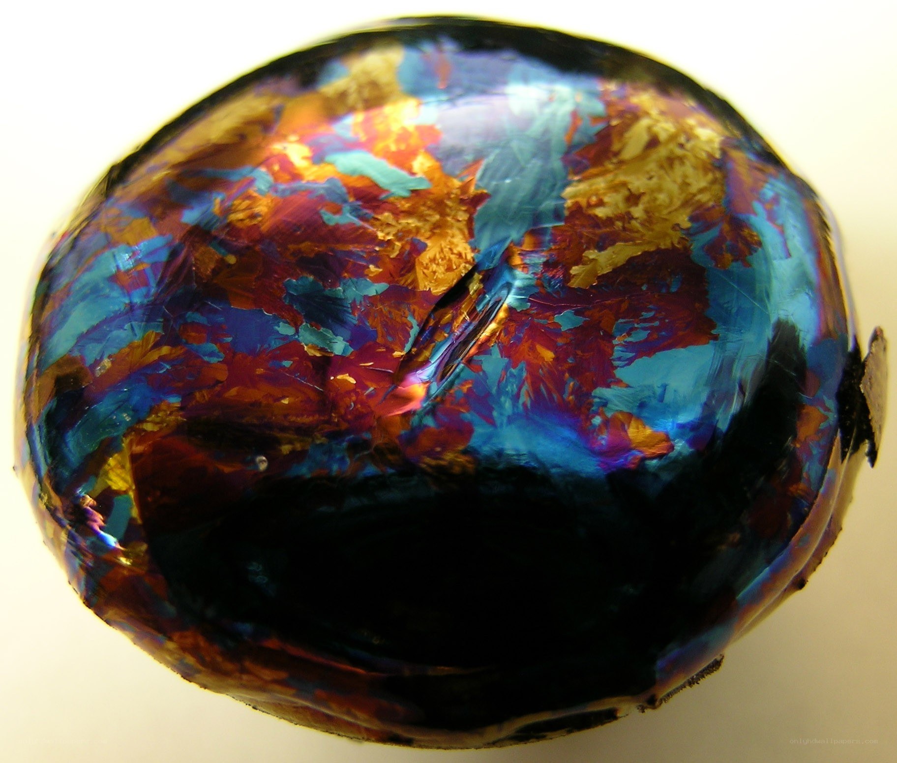 Colorful mineral specimen