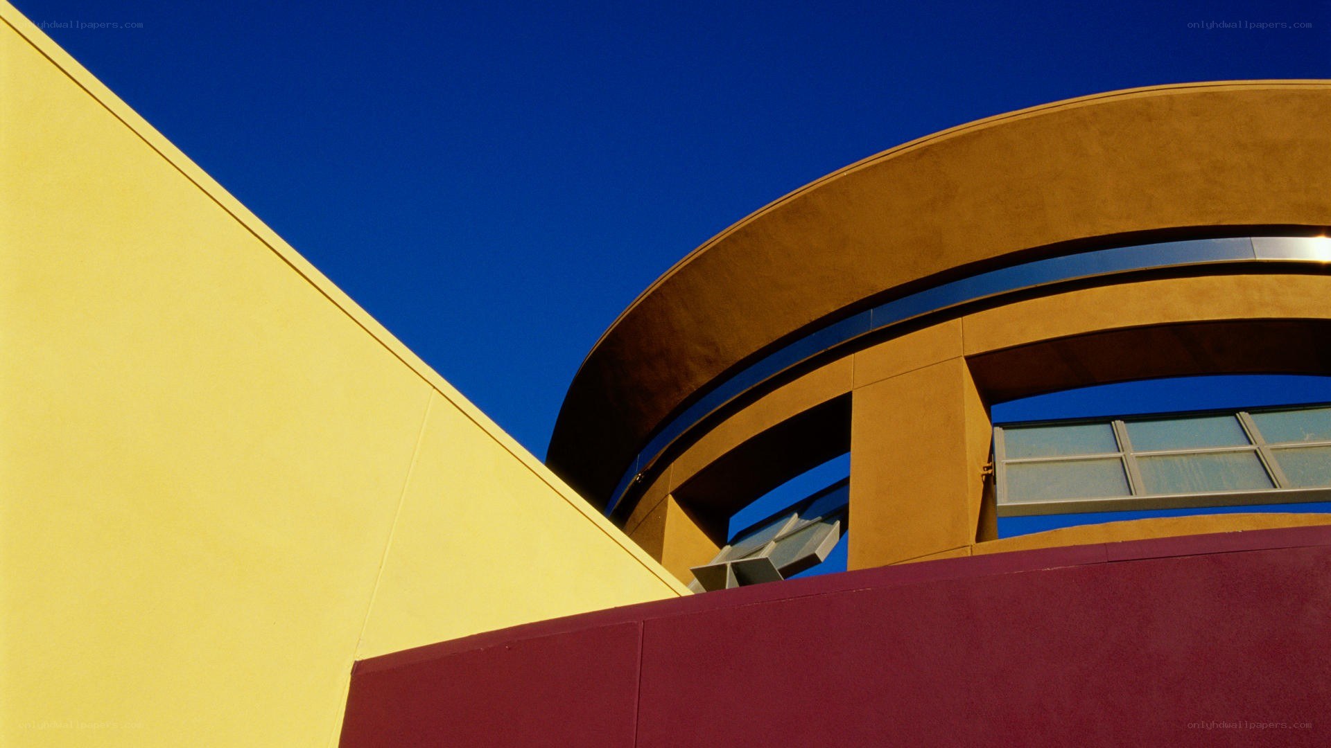 Colorful modern building architecture