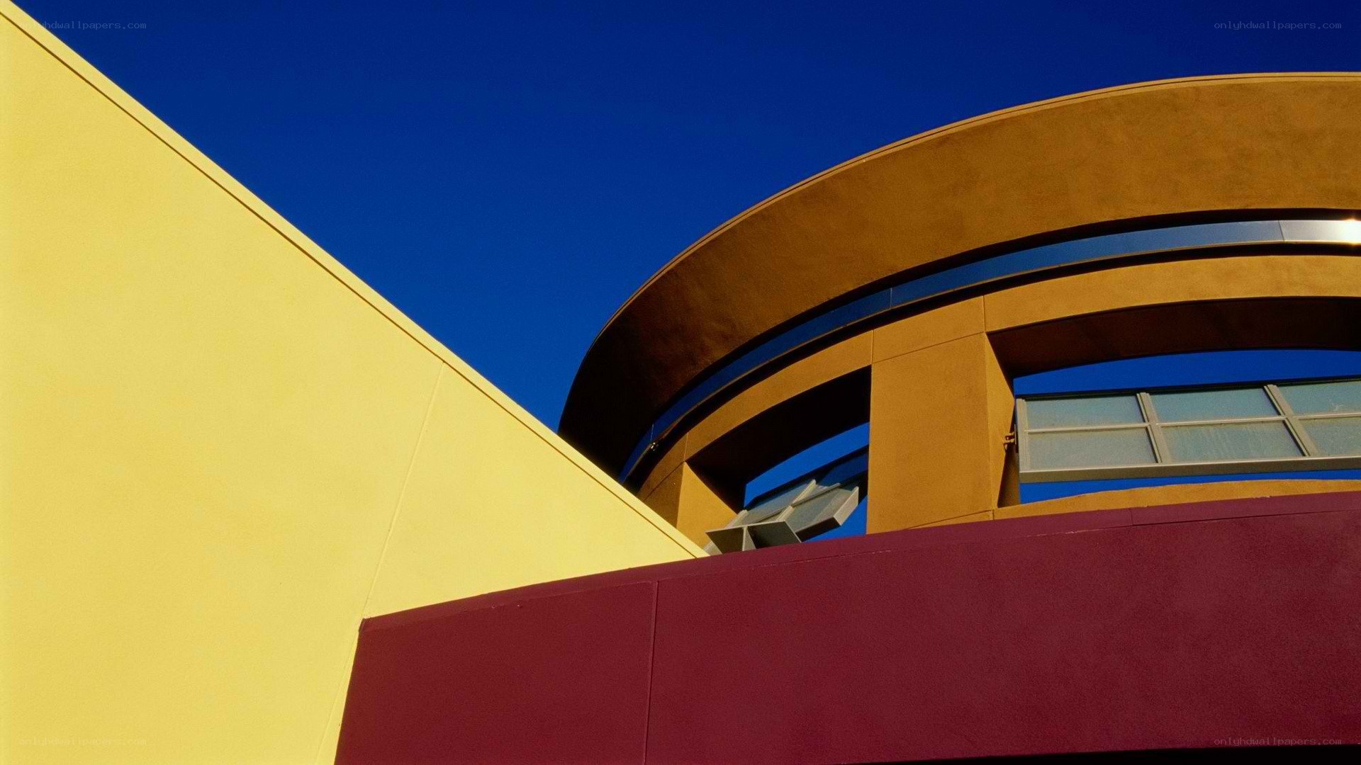 Colorful modern building architecture