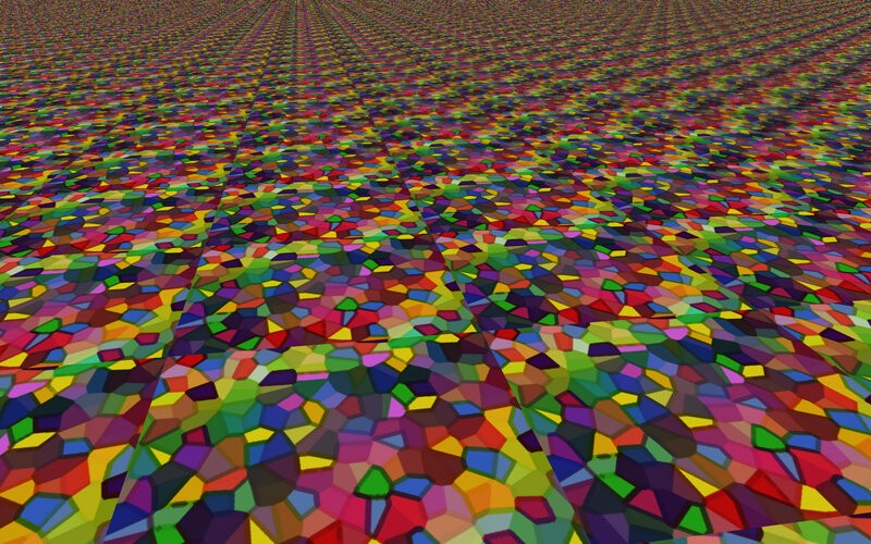 Colorful Mosaic Floor