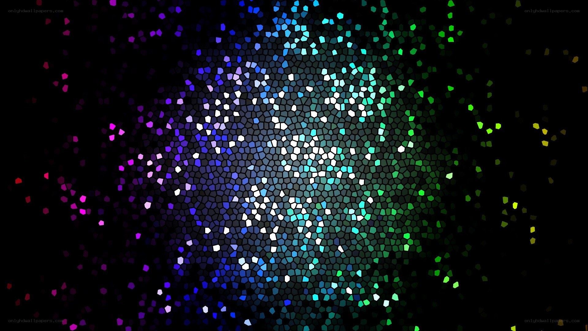 colorful mosaic pattern