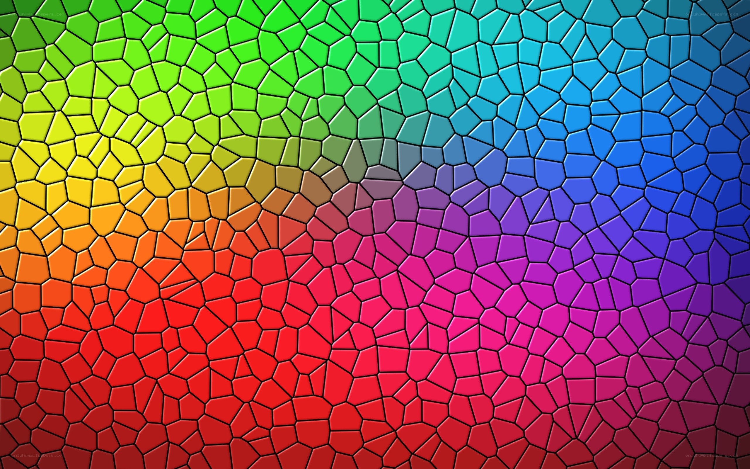 colorful mosaic pattern