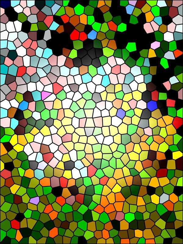 colorful mosaic pattern