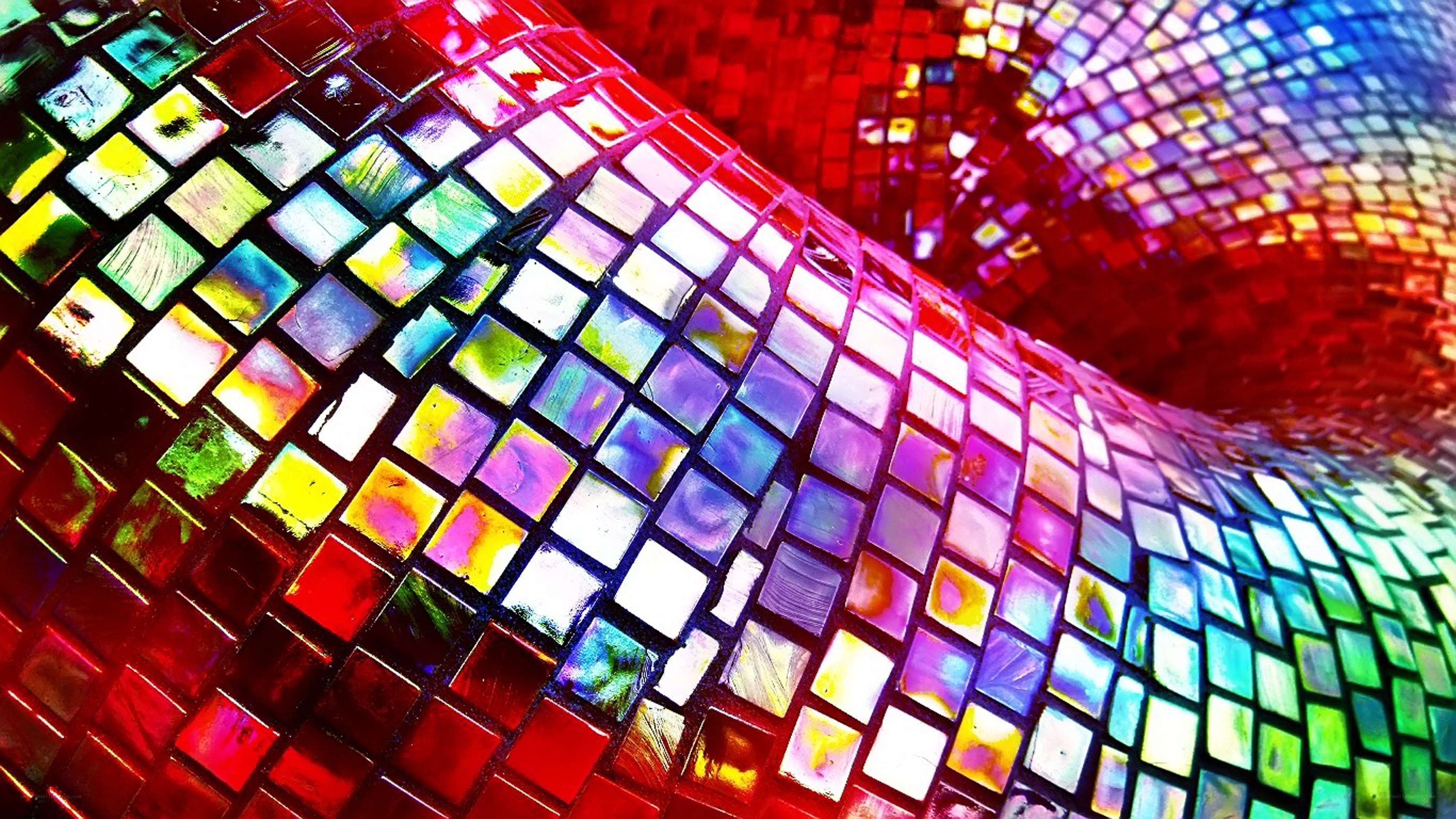 colorful mosaic tile pattern