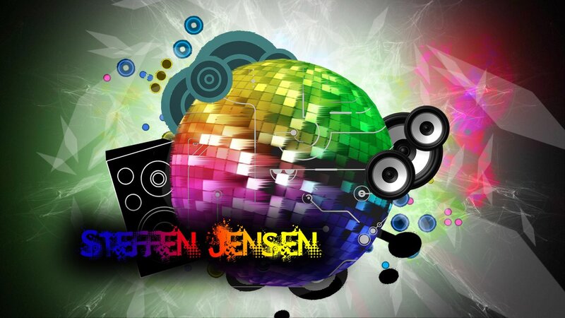 colorful music and disco design