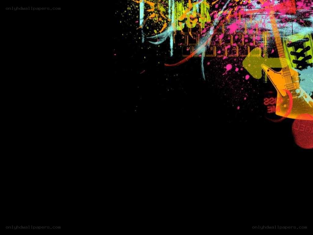 colorful music art