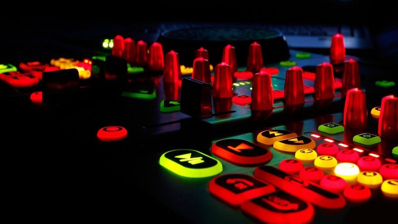 colorful music controller