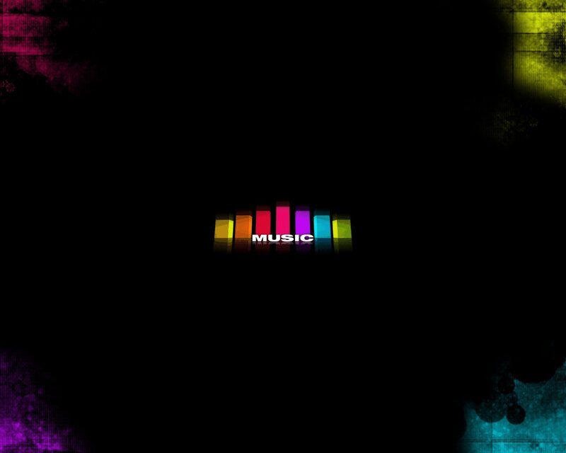 Colorful Music Equalizer — Black
