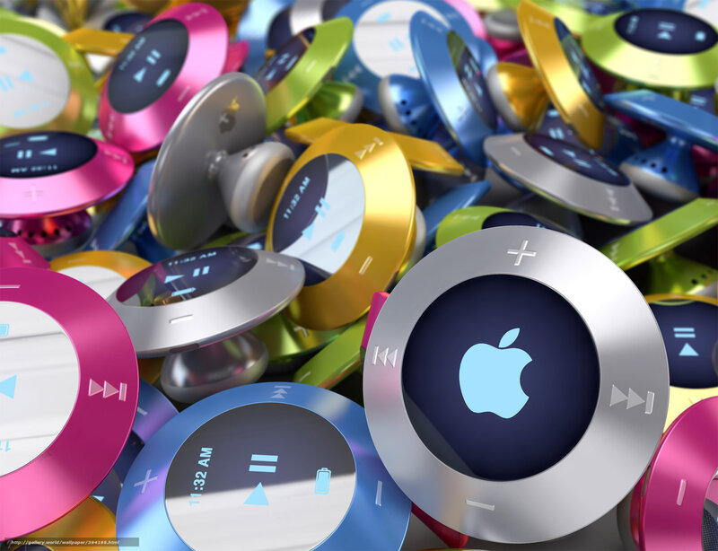 Colorful Music Players — Silver
