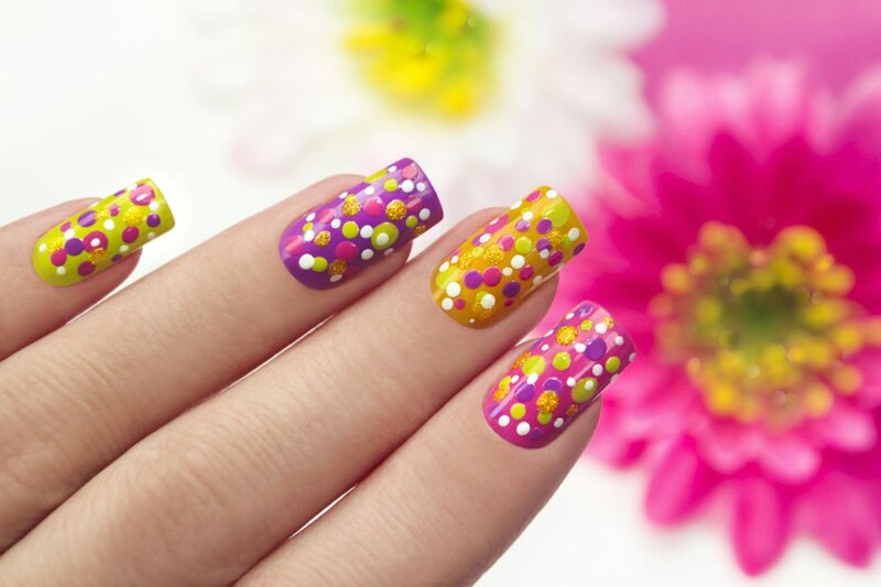 Colorful Nail Art