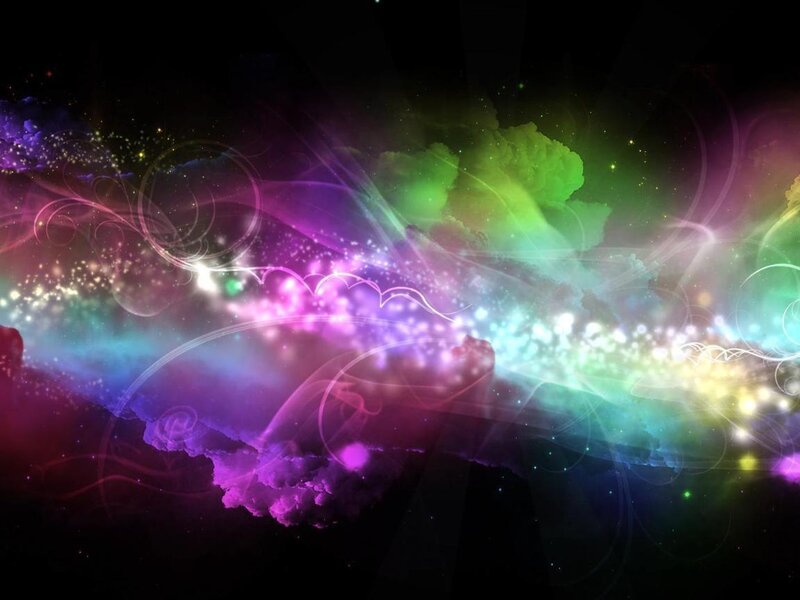 Colorful Nebula Clouds — Purple, Ethereal