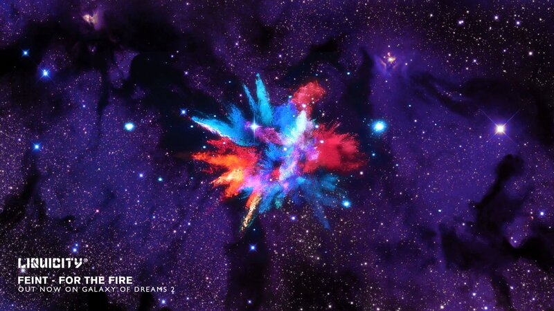 Colorful Nebula Explosion — Purple