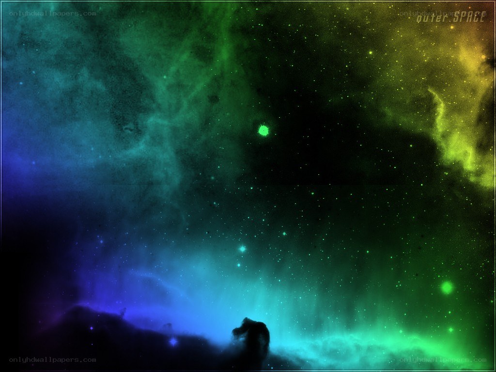 colorful nebula in outer space