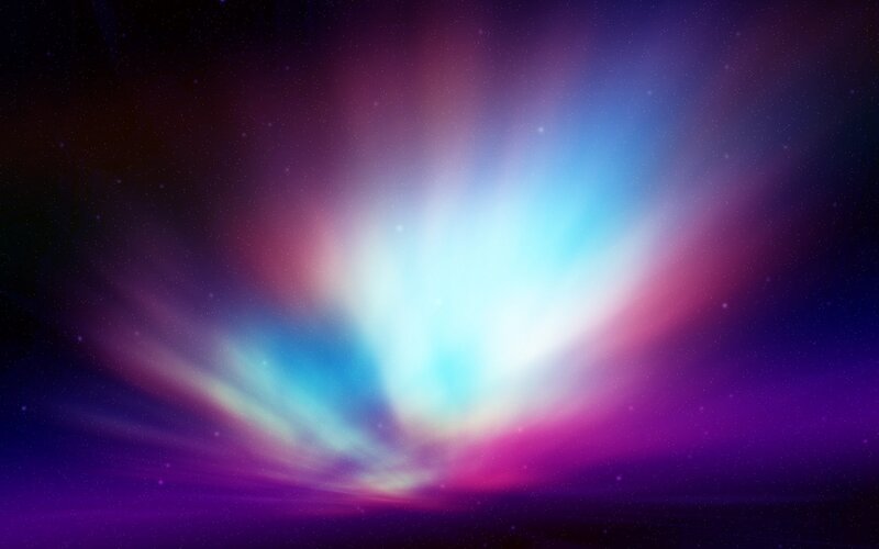 Colorful Nebula in Space — Purple, Ethereal
