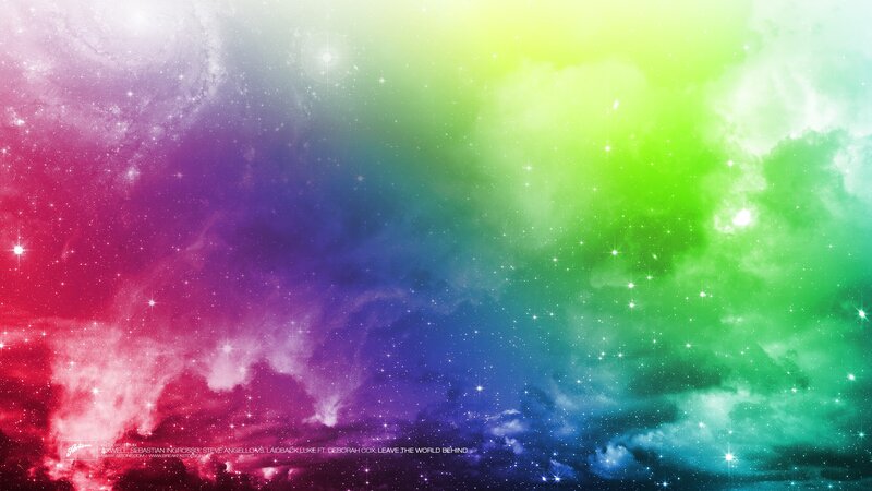 Colorful Nebula Space — Red, Cosmic, Night
