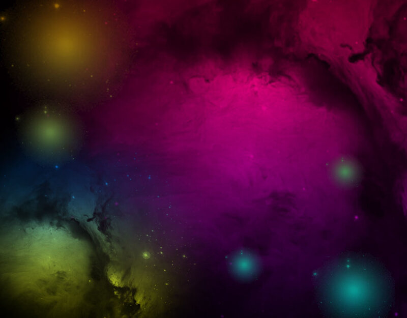 Colorful Nebula Space