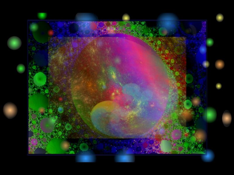 Colorful Nebula Sphere