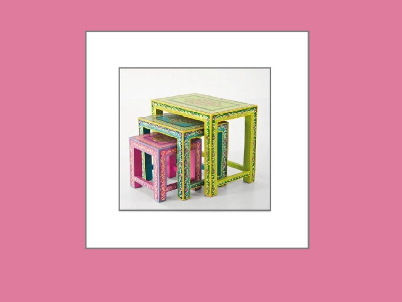 Colorful Nesting Tables