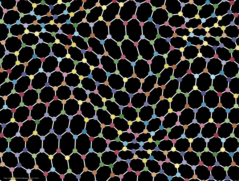 colorful network pattern