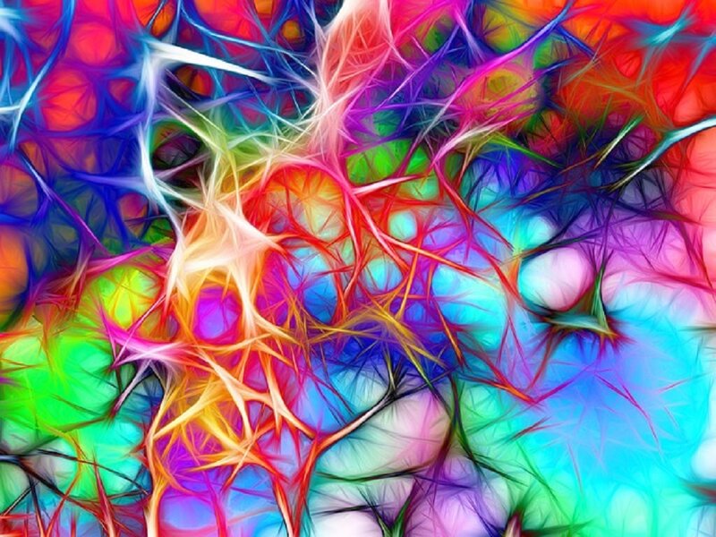 Colorful Neural Network — Red