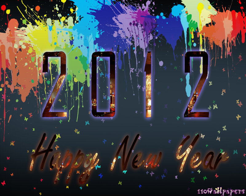 Colorful New Year Graphic