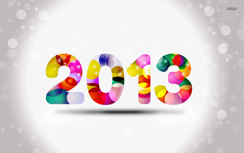 Colorful Numbers 2013 — White