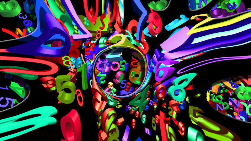 Colorful numbers in a tunnel