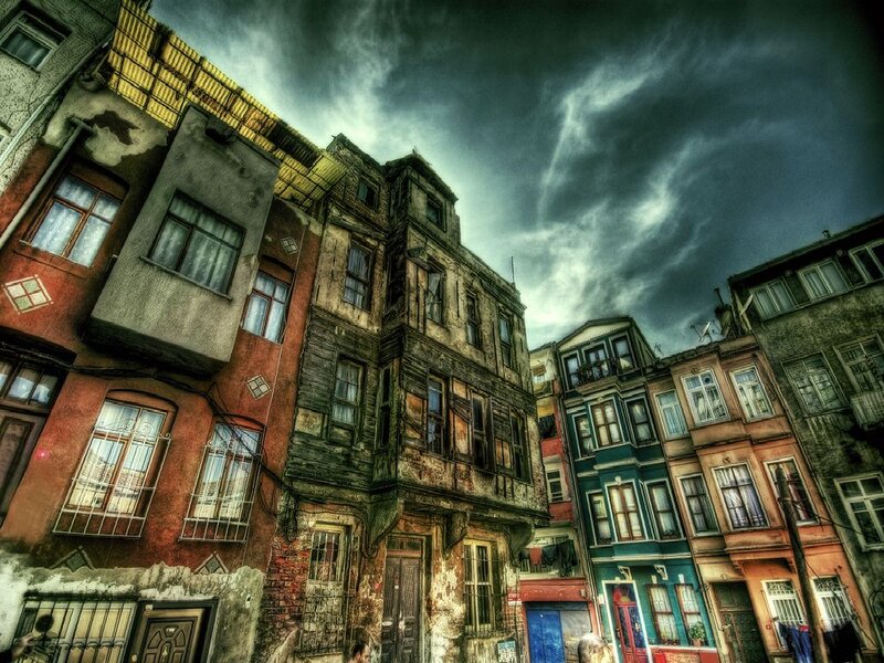 Colorful Old Buildings