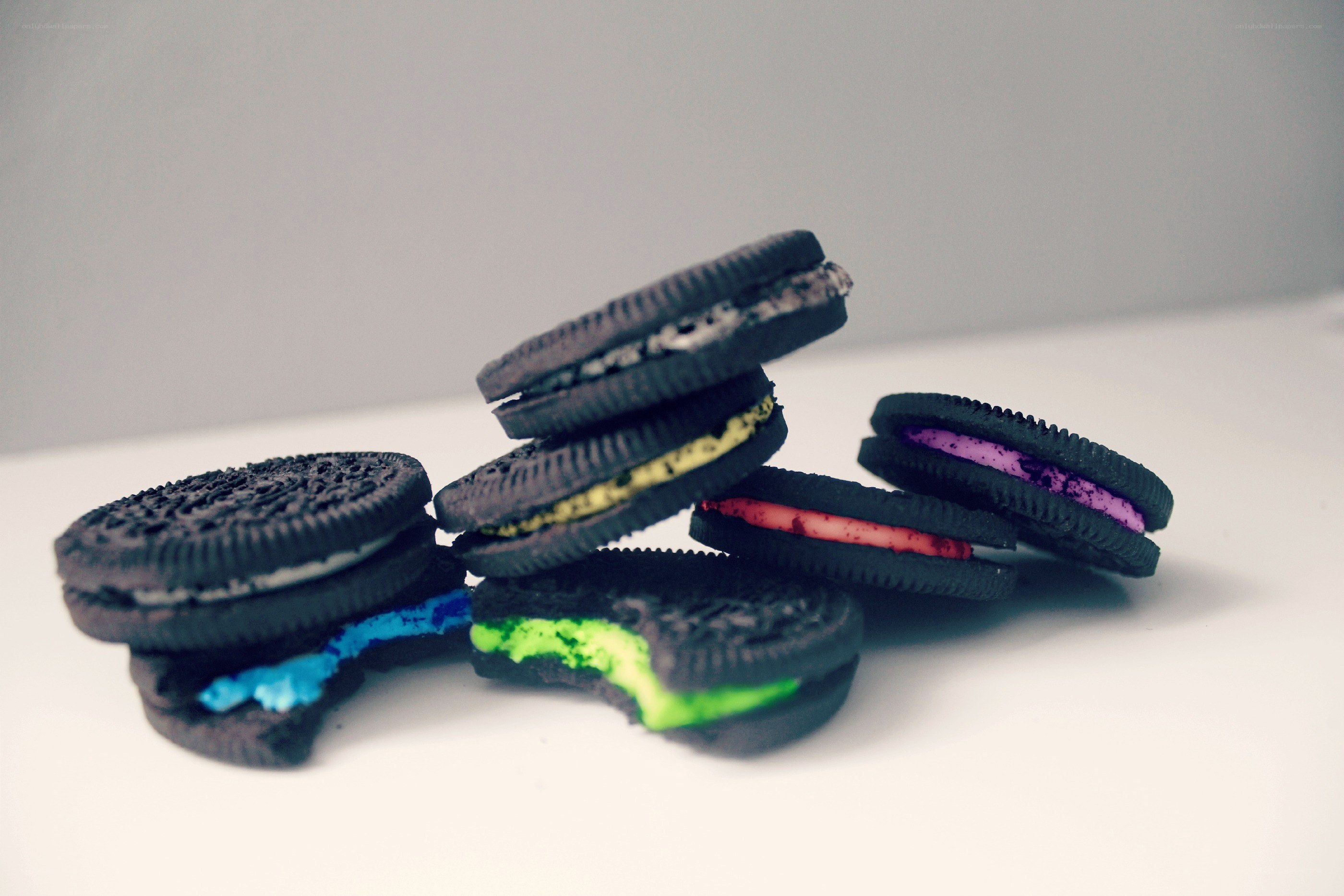 Colorful Oreo cookies